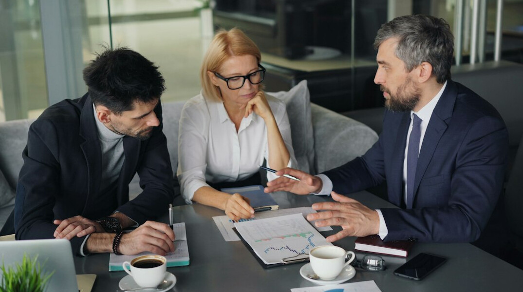 business team meeting
